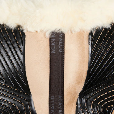 Buy Acavallo Close Contact Gel & Memory Foam 1/2 Pad With Sheepskin  | Online for Equine