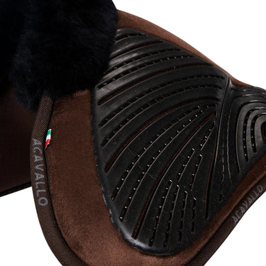 Buy Acavallo Close Contact Gel & Memory Foam 1/2 Pad With Sheepskin  | Online for Equine