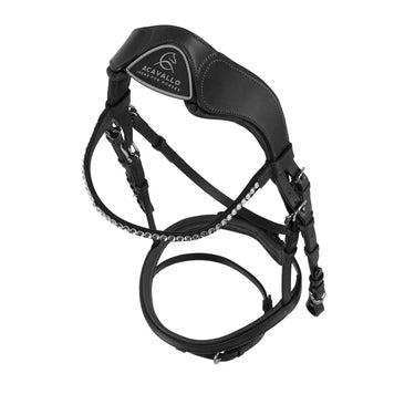 Buy Acavallo Cupido Leather Bridle Black  | Online for Equine