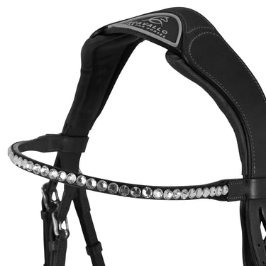 Buy Acavallo Cupido Leather Bridle Black  | Online for Equine