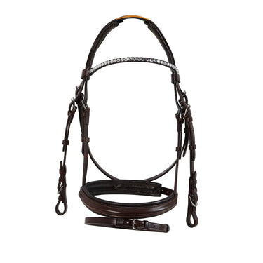 Buy Acavallo Cupido Leather Bridle Dark Brown  | Online for Equine