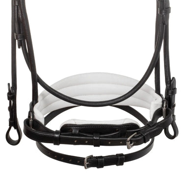 Buy Acavallo Demoiselle Straight Noseband Stlex Pearl Anatomic Leather Bridle  | Online for Equine