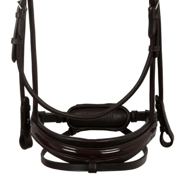 Buy Acavallo Demoiselle Straight Noseband Stlex Pearl Anatomic Leather Bridle  | Online for Equine