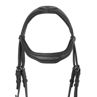 Acavallo Double Soft Leather Jumping Bridle with Fancy Stitching| Online For Equine