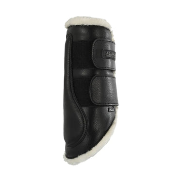 Buy Acavallo Eco-Leather Front Brushing Horse Boots With Double Velcro Fastening  | Online for Equine