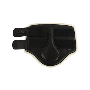 Buy Acavallo Eco-Leather Front Brushing Horse Boots With Double Velcro Fastening  | Online for Equine