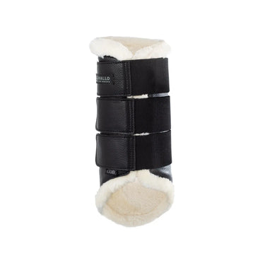 Buy Acavallo Eco-Leather Hind Brushing Horse Boots With Triple Velcro Fasten  | Online for Equine
