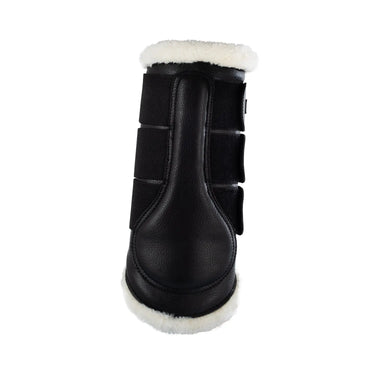 Buy Acavallo Eco-Leather Hind Brushing Horse Boots With Triple Velcro Fasten  | Online for Equine