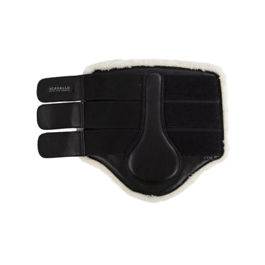 Buy Acavallo Eco-Leather Hind Brushing Horse Boots With Triple Velcro Fasten  | Online for Equine
