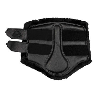 Buy Acavallo Front Brushing Black Boots With Synthetic Fur With Double Velcro  | Online for Equine