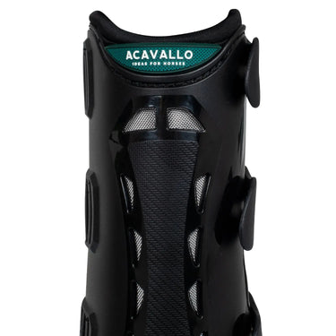 Buy Acavallo Front Dressage Boot Black  | Online for Equine