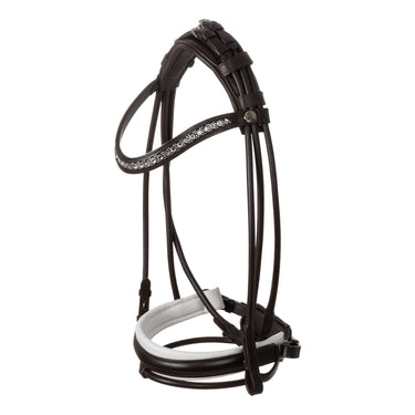 Buy Acavallo IRiser Stlex Pear Straight Noseband Soft Anatomic Leather Bridle  | Online for Equine