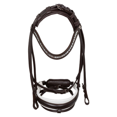 Buy Acavallo IRiser Stlex Pear Straight Noseband Soft Anatomic Leather Bridle  | Online for Equine