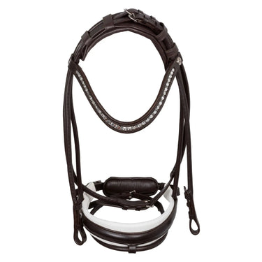 Buy Acavallo IRiser Stlex Pear Straight Noseband Soft Anatomic Leather Bridle  | Online for Equine