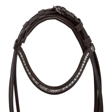 Buy Acavallo IRiser Stlex Pear Straight Noseband Soft Anatomic Leather Bridle  | Online for Equine