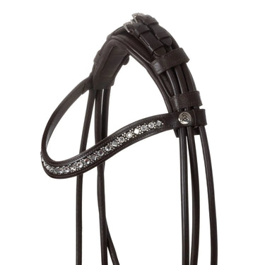 Buy Acavallo IRiser Stlex Pear Straight Noseband Soft Anatomic Leather Bridle  | Online for Equine