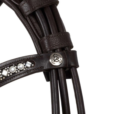 Buy Acavallo IRiser Stlex Pear Straight Noseband Soft Anatomic Leather Bridle  | Online for Equine