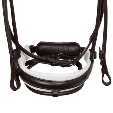 Buy Acavallo IRiser Stlex Pear Straight Noseband Soft Anatomic Leather Bridle  | Online for Equine