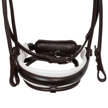 Buy Acavallo IRiser Stlex Pear Straight Noseband Soft Anatomic Leather Bridle  | Online for Equine