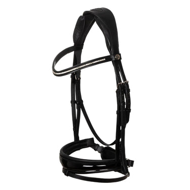 Buy Acavallo Impressione Hannoverian PUll Back Noseband Anatomic Leather Bridle  | Online for Equine