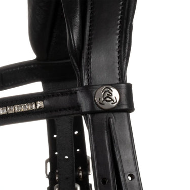 Buy Acavallo Impressione Hannoverian PUll Back Noseband Anatomic Leather Bridle  | Online for Equine