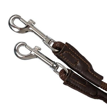 Buy Acavallo Italian Leather And Round Nylon Thiedemann Reins  | Online for Equine