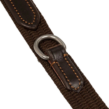 Buy Acavallo Italian Leather And Round Nylon Thiedemann Reins  | Online for Equine