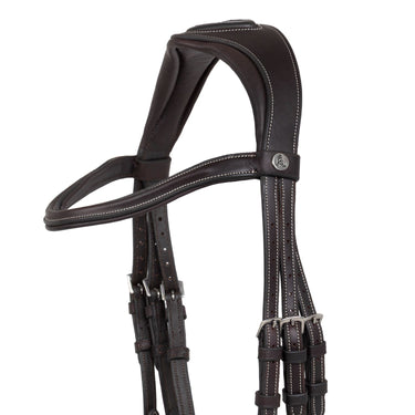 Acavallo Jumping Micklem Bridle with Fancy Stitching| Online For Equine