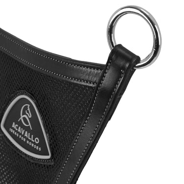 Buy Acavallo Leather Bib Martingale With Mesh Insert  | Online for Equine