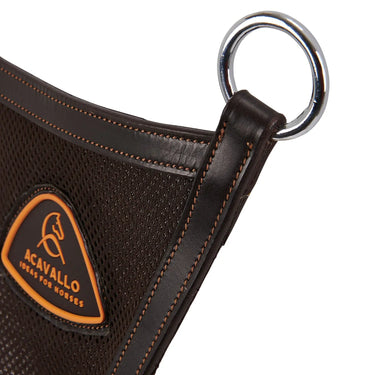 Buy Acavallo Leather Bib Martingale With Mesh Insert  | Online for Equine