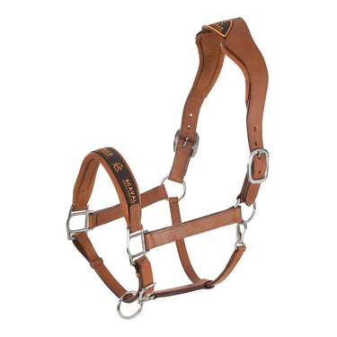 Buy Acavallo Leather Halter With Ergonomic Pollguard - Calfskin Lining  | Online for Equine