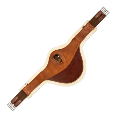 Buy Acavallo Leather Studguard Girth With Removable Ecowool Lining  | Online for Equine