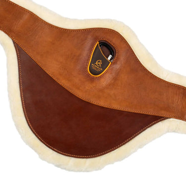 Buy Acavallo Leather Studguard Girth With Removable Ecowool Lining  | Online for Equine