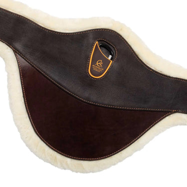 Buy Acavallo Leather Studguard Girth With Removable Ecowool Lining  | Online for Equine