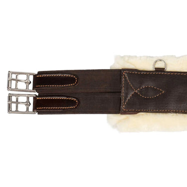 Buy Acavallo Leather Studguard Girth With Removable Ecowool Lining  | Online for Equine