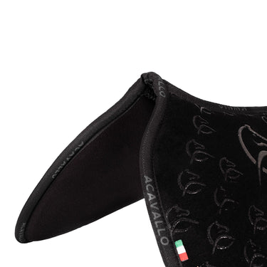 Acavallo Mf Jccs Sw-3Ds Louvre Grip Silicone Flat Compensator Short  45X18 Cm- Wine| Online For Equine