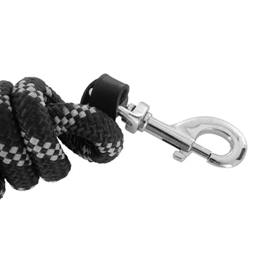 Buy Acavallo Nylon Braided Lead Rope With Leather Termination  | Online for Equine