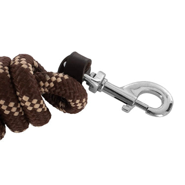 Buy Acavallo Nylon Braided Lead Rope With Leather Termination  | Online for Equine