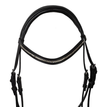 Buy Acavallo Olympia Straight Noseband Soft Anatomic Leather Bridle  | Online for Equine
