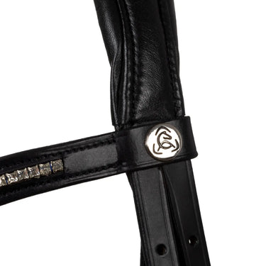 Buy Acavallo Olympia Straight Noseband Soft Anatomic Leather Bridle  | Online for Equine