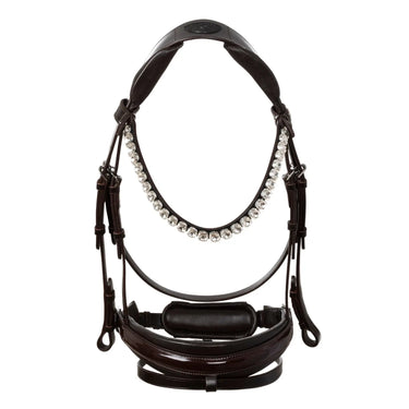 Buy Acavallo Ophelia Straight Noseband Anatomic Leather Bridle  | Online for Equine