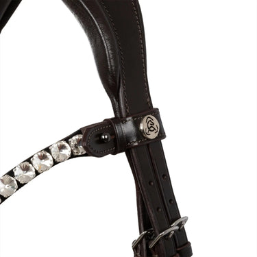 Buy Acavallo Ophelia Straight Noseband Anatomic Leather Bridle  | Online for Equine