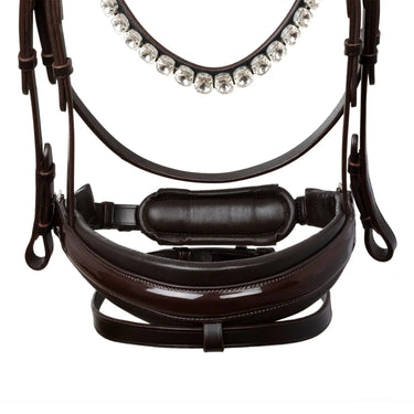 Buy Acavallo Ophelia Straight Noseband Anatomic Leather Bridle  | Online for Equine