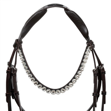 Buy Acavallo Ophelia Straight Noseband Anatomic Leather Bridle  | Online for Equine