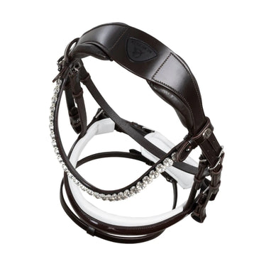 Buy Acavallo Ophelia Straight Noseband Anatomic Leather Bridle  | Online for Equine