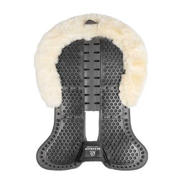 Acavallo Piuma-Fs Aerobalance Eva Gel Pad Wfs Cut-Out Flat- Black| Online For Equine
