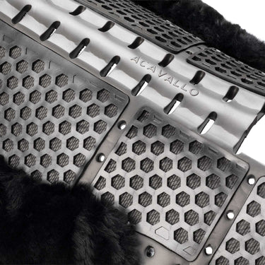 Acavallo Piuma-Fs Aerobalance Eva Gel Pad Wfs Cut-Out Flat- Black| Online For Equine