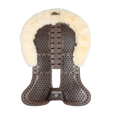 Acavallo Piuma-Fs Aerobalance Eva Gel Pad Wfs Cut-Out Flat- Brown| Online For Equine