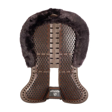Acavallo Piuma-Fs Aerobalance Eva Gel Pad Wfs Cut-Out Flat- Brown| Online For Equine