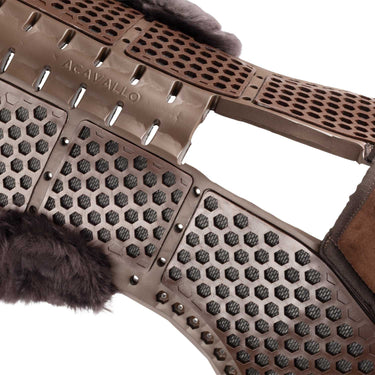 Acavallo Piuma-Fs Aerobalance Eva Gel Pad Wfs Cut-Out Flat- Brown| Online For Equine